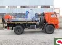 Агрегат для депарафинизации скважин АДПМ 10/150 шасси Камаз 5387