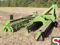 Культиватор дисковый КДК-8 с трубчатым или резиновым клиновидным